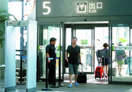 上海虹橋機場HI-PE啟亞安檢門檢測級別提升[圖]